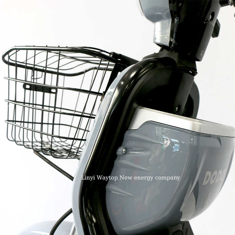 دراجة المدينة الكهربائية MJ | مقعد خلفي قابل للطي ورف للأمتعة للتنقل في المناطق الحضرية