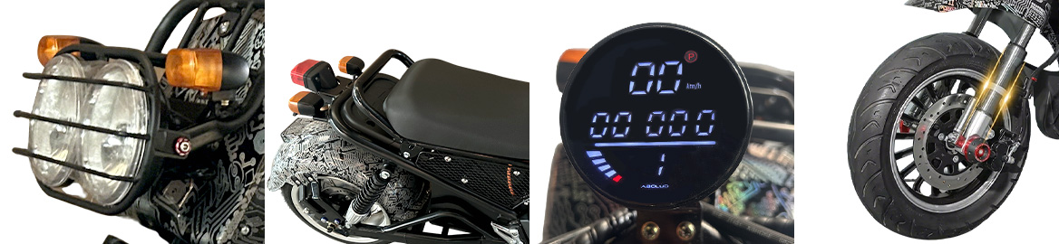 دراجة نارية كهربائية واسعة الإطارات-EM