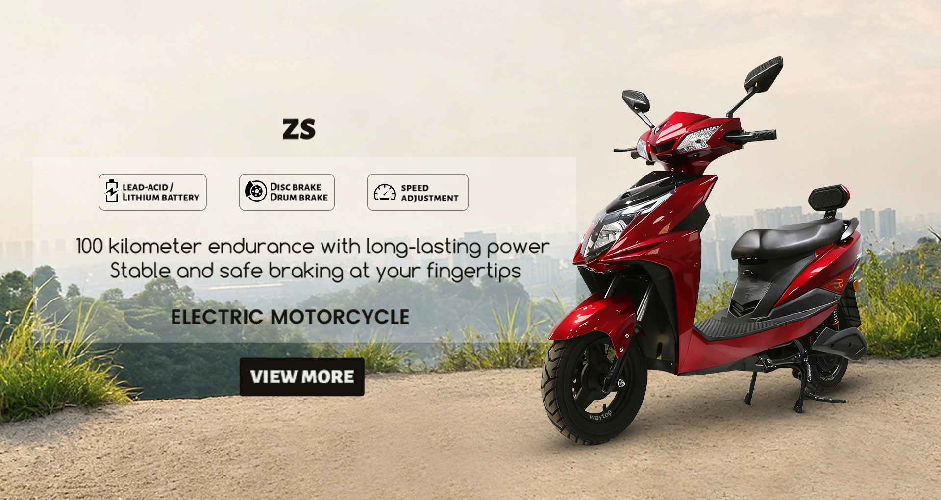 دراجة نارية كهربائية-ZS