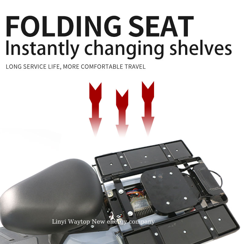 دراجة المدينة الكهربائية MJ | مقعد خلفي قابل للطي ورف للأمتعة للتنقل في المناطق الحضرية