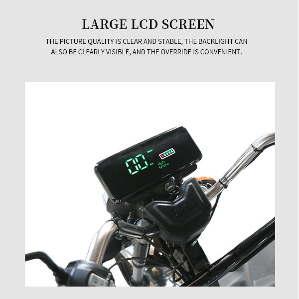 دراجة ثلاثية العجلات كهربائية ثقيلة PBSL 800W 48V/60V للشحن والركاب