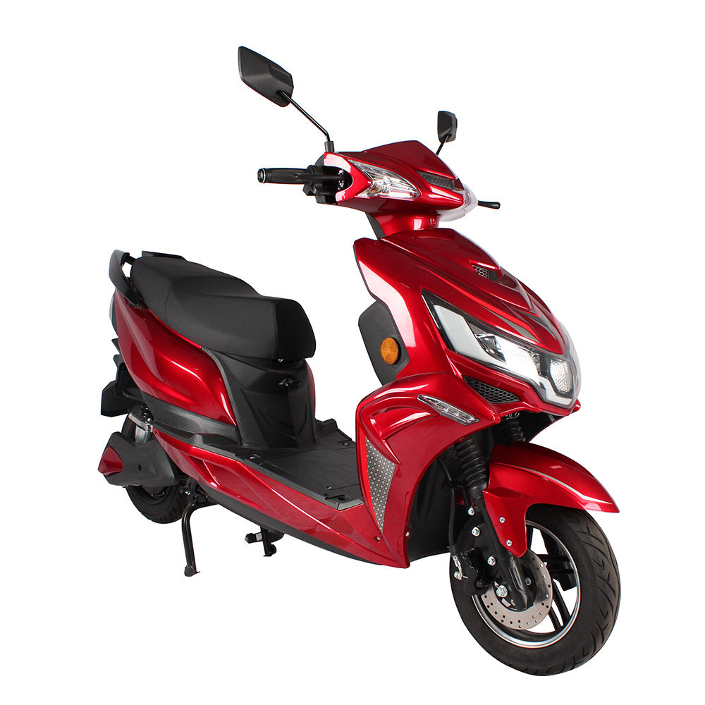 ZL 800W/1000W 48V/60V دراجة نارية كهربائية مع فرامل طبلة وأضواء LED