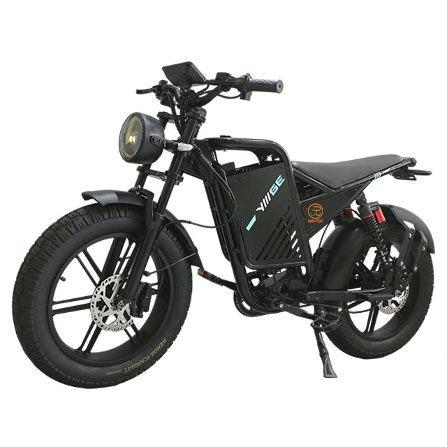 دراجة جبلية كهربائية ببطارية ليثيوم 1000 واط من ZJ مع فرامل قرصية مزدوجة الزيت